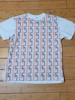 MAISON246 FULL LOGO UNISEX T-SHIRT ORANGE Unisex M HTF